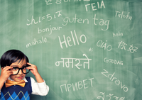 Post carousel language learning